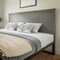 Flash Furniture King Gray Wash Herringbone Adjustable Headboard MG-97881-KHB-K-GRWSH-GG - alternate 1